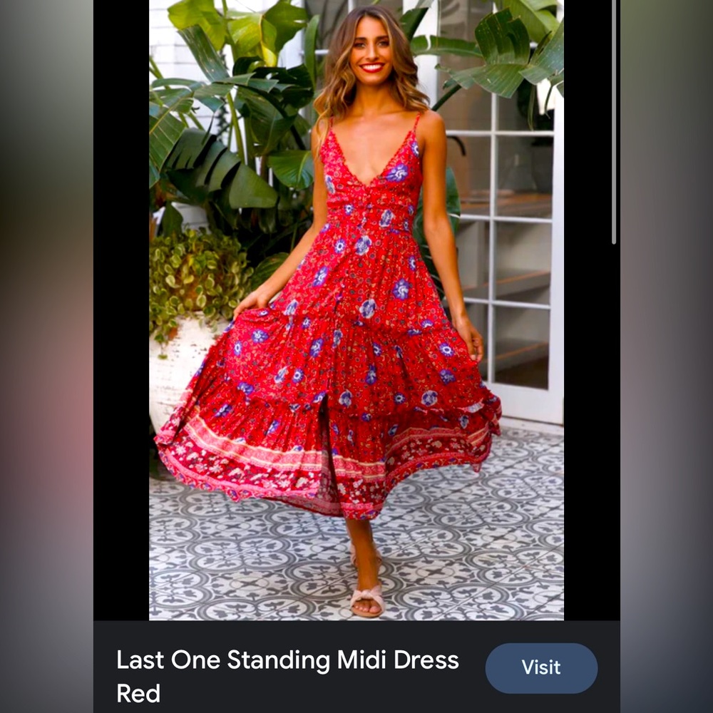 Beautiful, midi summer dress